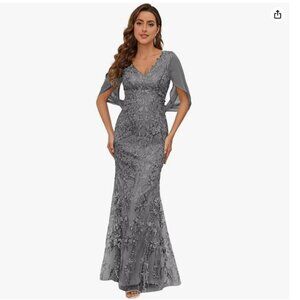 Formal Dress- Gray (NEW)